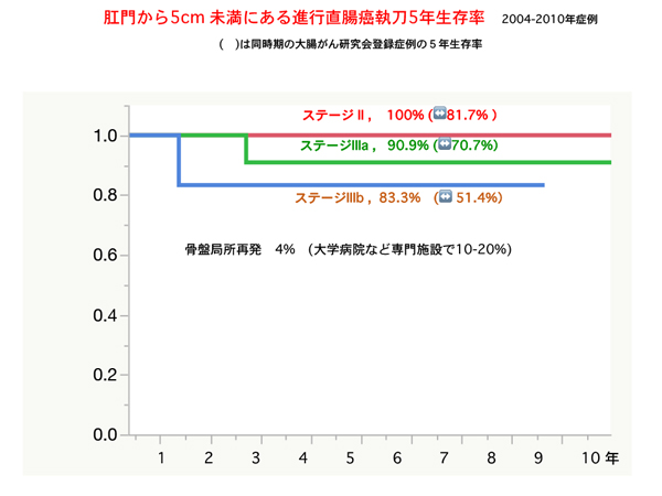 直腸がん手術実績